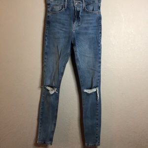 Top shop Jamie Moto skinny jeans